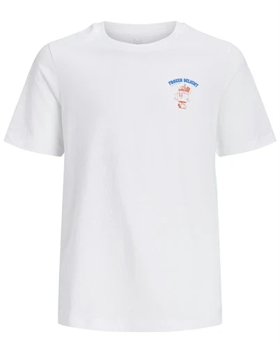 Jack & Jones Junior - JJFrozen Delight T-Shirt - Bright White
